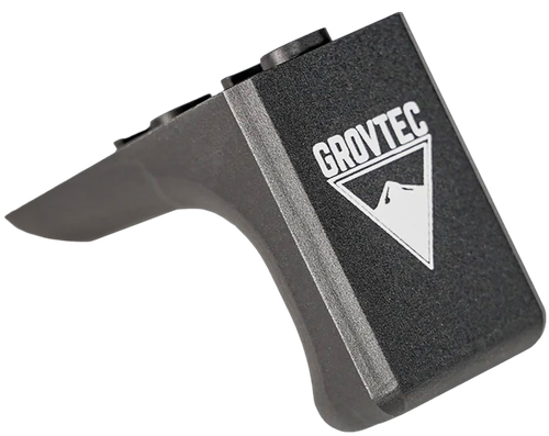 GrovTec US Inc GTHM321 G-Stop Reversible Hand Stop Black Anodized Aluminum