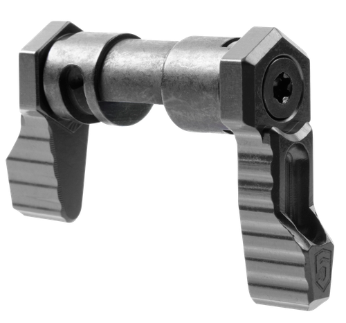 Phase 5 Weapon Systems SAFE90BLK Safety Selector 90 Degree AR-Platform Black Anodized Aluminum Ambidextrous