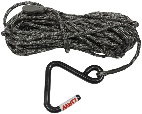 Hawk HWKHA3032 Jaw Hook Hoist Rope Black 35' Long
