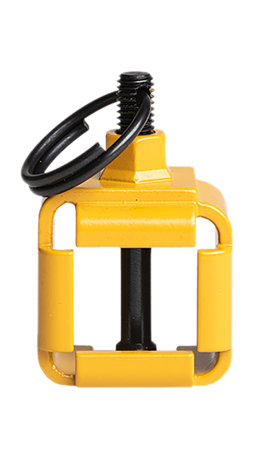 Leapers MNT16AD2C Blank Firing Adaptor For AR15 Black/Yellow Steel 2.44" Long
