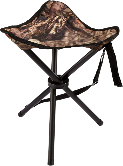 Ameristep AMSAMEFT1010 Tripod Stool  Mossy Oak Break-Up Country Heavy Duty Fabric/Steel