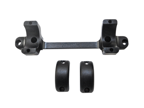 DNZ XPRS1M Game Reaper-Winchester Scope Mount/Ring Combo Matte Black 1"