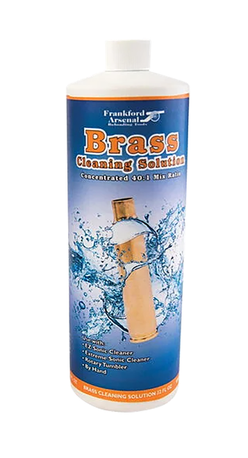 Frankford Arsenal 878787 Ultrasonic Cleaner Brass Cleaner 32 oz Bottle