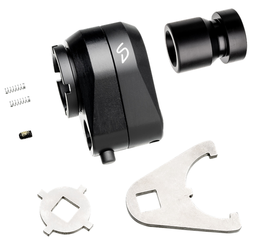 Stern Defense 008SDRABADMINID1M Rapid Attach Mini Buttstock Adapter Black Aluminum/Steel