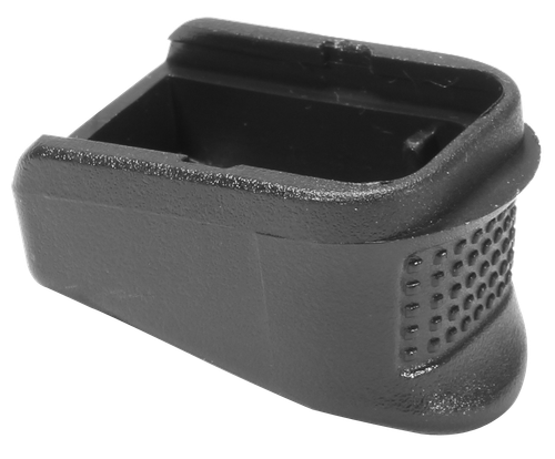 Pachmayr 03880 Grip Extender  Extended 2rd Compatible w/Glock 26/27/33/39, Black Polymer 2 Per Pack