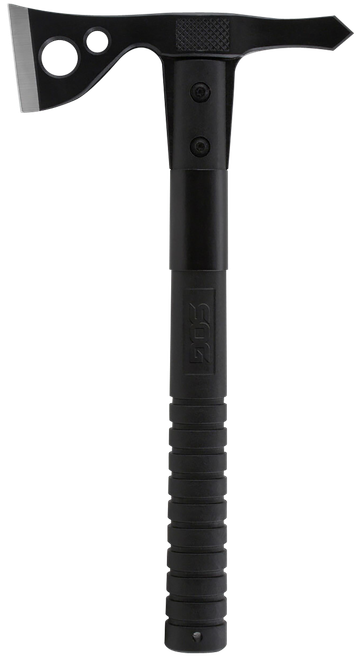 S.O.G SOGF06TNCP FastHawk  2" Blade 420HC SS Blade Black Side Hammer Checkering w/"SOG" GRN Handle 12.50" Long Tomahawk