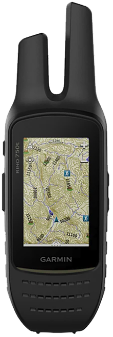 Garmin 0100195830 Rino 750t Communication/SOS/Maps 4.50GB Memory Black 3" Transflective Color TFT Display