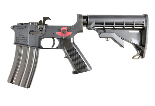 Franklin Armory 0020016BLK BFSIII Binary Multi Aluminum Black Hardcoat Anodize A2 Pistol Grip for M4