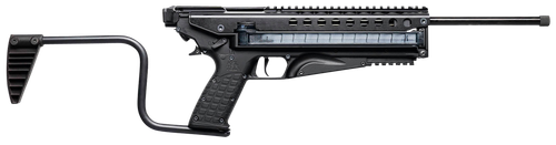 Kel-Tec R50BLK R50  5.7x28mm 50+1 16.10" Threaded Barrel, Black Receiver & Polymer Grip, Side-Folding Stock, Adjustable Sights, QD Sling Mount