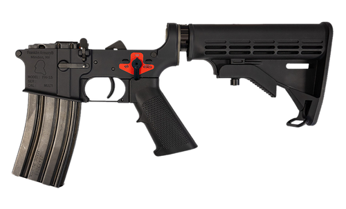 Franklin Armory 0020024BLK BFSIII  Aluminum Black Hardcoat Anodize Black A2 Pistol Grip for M4