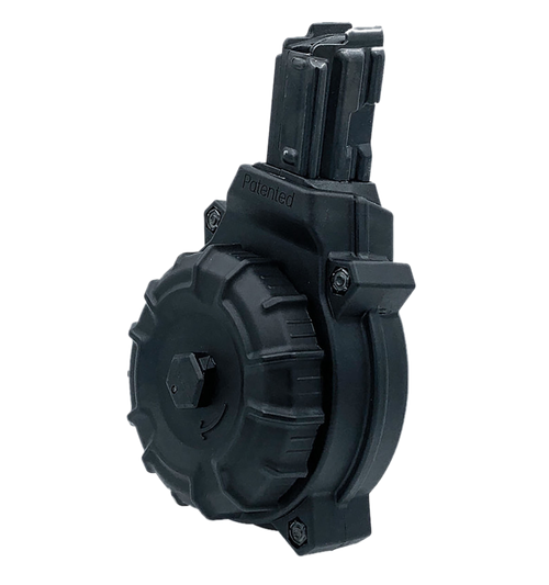 ProMag DRMA106   50rd Drum 9mm Fits H&K MP5/PTR9 Black