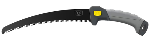 Hawk HWKPBSAW Pruning  Fixed High Carbon Steel Aluminum 11", Black Titanium Nitride Finish, TPR Grip