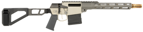 Q LLC FIX8612INPISTOL The Fix  8.6 Blackout 30+1 12" Stainless Threaded Barrel Q-Sert Free-Float Handguards, Picatinny Rail Receiver, Black SBA3 Brace Black, Polymer Grips