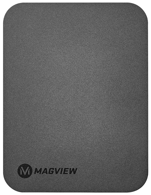 Magview 82017 Wireless Charging Phone Plate Black 2.50" x 3.25"
