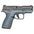 S&W Shield-X Blue Titanium Handgun 9mm Luger 13(1)&15(1)rd Magazines 3.6" Barrel Thumb Safety