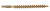 J. Dewey Benchrest Style Bronze Rifle Bore Brush (8-32 Thread) .22 cal