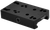 Warne 6109M Red Dot Reflex Mount  Low Profile Black Anodized Aluminum Fits Shield RMS/Leupold/Delta Point/Trijicon RMR/Burris