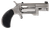 North American Arms SNT Sentinel  22 WMR 5 Shot 1.42" Matte Stainless Steel Barrel, Stainless Cylinder, Matte Stainless Steel Frame, Slip-on Rubber Pebble Grip, Exposed Hammer