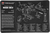 TekMat TEKR17RUGERSR22 Ruger SR22 Cleaning Mat Black/White Rubber 11"x17" Ruger SR22 Parts Diagram
