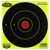 Birchwood Casey 35906 Dirty Bird  6" Bullseye Paper Hanging Pistol/Rifle Black/Yellow 16 Per Pkg
