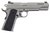 Auto-Ordnance 1911TCAC6N 1911 A1  45 ACP 7+1 5" Savage Silver Cerakoate, Serrated/Ported Slide,  Black Rubber Grips, TruGlo Night Sights