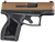 TAU GX4 9MM 3 COYOTE TAN SLIDE BLK 2 11RD