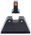 Trijicon GL201C601134 Suppressor/Optic Height Sights  Green/Tritium Orange Outline Front Sight-Green/Tritium Black Outline Rear Sight Glock 17/17L/19/22 Standard Frame