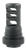 Yankee Hill 5M2QD QD Muzzle Brake Black Steel with 1/2"-28 tpi Threads & 2.50" OAL for 5.56x45mm NATO AR-Platform