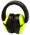 Pyramex VGPM8031C Venture Gear V80 Muff Foam 26 dB 32 dB Over the Head Orange Lime/Black Adult 1 Pair