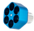 Pachmayr 02655 Competition Speedloader Made of Aluminum with Blue Finish for S&W N Frame Holds up to 6rds