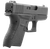Talon Grips 100R Adhesive Grip  Compatible w/Glock 43, Black Textured Rubber