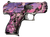 Hi-Point CF380PI CF  380 ACP 8+1, 3.50" Black Steel Barrel, Hydro-Dipped Pink Camo Serrated Steel Slide, Hydro-Dipped Pink Camo Polymer Frame & Grip