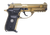 Girsan 390870 MC 14T Solution Compact Frame 380 ACP 13+1 4.50" Gold Plated PVD Steel Tip-Up Barrel, Gold Plated Serrated Steel Slide, Gold Plated Aluminum Frame w/Picatinny Rail, Black Polymer Grip