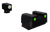 Rival Arms RA2B231G Night Sights for G42/G43/G48  Green Tritium White Outline Front Sight-Green Tritium Black Outline Rear Sight