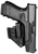 Mission First Tactical H2GL940AIWBM Minimalist Holster IWB Black Polymer Belt Clip Fits Glock 19/22/26/33 Ambidextrous