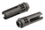 SureFire WARCOMP5561228 Warcomp QD Flash Hider 22 Cal (5.56mm) 1/2"-28 tpi, Open Tine 3-Prong, Ported Black Stainless Steel for AR/M4-Platform (SOCOM Suppressor Compatible)