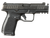 Rost Martin RM1CBLKOSP(COMP) RM1C  9mm Luger 17+1 4" Black Compensated Match Grade Barrel, Black Tenifer Optic Ready/Serrated Steel Slide, Black Polymer Frame w/Picatinny Rail, Textured Grip