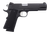 Tisas Arms 10100528 1911 Duty 45 ACP 8+1 5" Stainless Barrel, Black Cerakote Carbon Steel Serrated Slide & Frame w/Beavertail, Black Rubber Grip