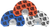 Riven 65235  Rebel White/Orange/Blue 3 Pack