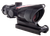 Trijicon 100215 ACOG  Black Hardcoat Anodized 4x32mm Illuminated Red Chevron .223/5.56 BDC Reticle