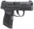 Sig Sauer 3659BXR3PMS P365 BXR Micro-Compact 9mm Luger 10+1, 3.10" Black Steel Barrel, Black Nitron Optic Ready/Serrated Slide, Black Stainless Steel Frame w/Picatinny Rail, Black Polymer Grips