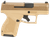 Taurus 1GX4M931ET GX4  Micro-Compact 9mm Luger 11+1 3.06" Black Barrel, Tan Cerakote Serrated Slide, Coyote Tan Stainless Steel Frame