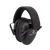 Radians LSY0110CS Lowset Passive Muff 21 dB Over the Head Black Youth 1 Pair