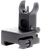 Aim Sports MT200 AR Low Profile Front Flip Up Sight  Black Anodized Low Profile for AR-15