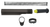 TacFire MAR047PCCAP Mil-Spec Buffer Tube  Black Matte