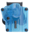 Bulldog MX005 Max Multi Fit OWB Transparent Blue Polymer Paddle Mount