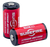 SureFire SF6BC 123A Batteries  Red/Black 3.0 Volts 1,500 mAh (6) Single Pack Clamshell