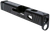 Rival Arms RA10G305A Precision Slide A1 Compatible w/Glock 43 Gen3, 9mm Luger Black QPQ Stainless Steel, RMR Cut Sights