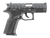 Grand Power 8588005808651 P1 Mk23 9mm Luger 15+1 3.66" 9mm Luger 12+1 3.66" Stainless Rotating Barrel, Black Optic Ready/Serrated Slide, Black Frame w/Accessory Rail, Interchangeable Backstrap, Ambide