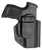 Mission First Tactical HSIG365AIWBABL Appendix Holster IWB/OWB Black Polymer Belt Clip Fits Sig P365 Ambidextrous
